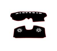 Pad Dash Mat Carpet For Freedom For Cruiser 2015-2020 Front And Rear Center Console Insulation Decorative Pads(Red)