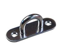 Pad Eye Mounting Hoop with 2 Mounting Holes A2 Stainless Steel (1, 60x19mm)