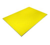 Pad Floating Mat - Floating Water Mat - Floating Mat for Lake, 3-Layer Tear-Resistant XPE Foam,Bungee Tether for Lake, Beach, Ocean, Pool,Yellow,5m x 1.8m x 3.3cm