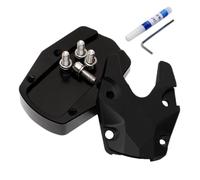 Pad - Motorcycle Foot Side Stand, Heavy Duty Anti Sinking Plate, Motorcycle Support | Foot Plate Accessory For Motorbikes Easy Parking, Dirt Sand Grass Friendly