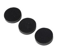 Pad Sanders Sponge Interface Buffer for Orbital for - 50mm 75mm Soft Backing Pads 12mm Thick Black/White 5-Pack Density Sanding Discs and Pads(5PCS 50MM)