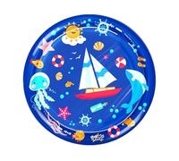Pad Splash - Pet Fountain Cap Round Pet Round, Thick Thick Non-Slippery Inflatable Water Toy, Gift for/Dogs, Outdoor Play, Pet Water Play Mat