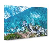 Padang Island In Bali Canvas Print | Gallery Wrapped 30mm Frame Wall Art | 20x14 inches | Ready to Hang | Modern Picture | Living Room Bedroom Lounge Office