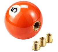 Padaodao 5 Speed Gear Knob Ball Shape Shift Grip Handle Fit Most Automatic Manual Transmission Vehicle SUV Tractor (Yellow 5)