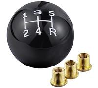 Padaodao 5 Speed Gear Knob Lever Stick Shift Head Shifter Handle fit Most Manual Transmission Vehicles SUV Trucks Cars, Black
