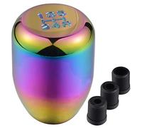 Padaodao 5 Speed Shift Knob Transmission Gear Stick Aluminum Alloy Shifting Lever Handle fit Most Automotive SUV Truck, Multicolor