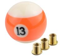 Padaodao 6 Speed Gear Knob Shift Grip Handle Round Shifting Lever Stick Head Number 13 Billiards for Most Automatic Manual Vehicles Cars