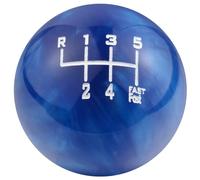 Padaodao 6 Speed Shift Knob Blue Car Gear Lever Stick Ball Shifter Handle fit Most Manual Automatic Vehicles