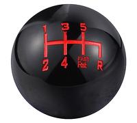 Padaodao Gear Shifter Knob Car Shifter Stick Lever Handle Fit Most Manual Automatic Vehicles, Black