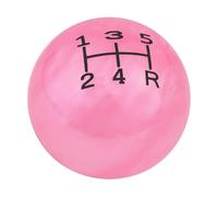 Padaodao Gear Stick Knob 5 Speed Shift Knobs with 3 Adapters Fit for Most Transmission Vehicles SUV Trucks, Pink-1