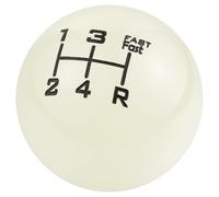 Padaodao Luminous Ball Gear Knob 5 Speed Shift Grip Handle Fit Most Manual Transmission Vehicles SUV Truck Cars, Green