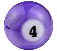 Padaodao Purple-1 Car Shifter Knob, Number 4 Ball Gear Shift Knobs for Most Transmissions Cars SUV Trucks
