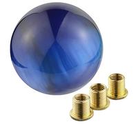 Padaodao Resin Car Gear Knob Shift Lever Stick Handle Shifter Knobs for Most Manual Automatic Transmissions, Blue Gradient