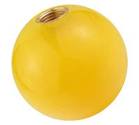 Padaodao Round Car Gear Shift Knob Ball Lever Stick Shifter Handle for Most Manual Transmissions Vehicle SUV Truck, Yellow