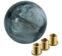 Padaodao Round Gear Knob Lever Stick Shifter Shift Grip Handle Ball for Most Manual Automatic Transmissions Cars, Grey