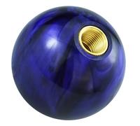Padaodao Round Gear Knob Shift Knob Lever Stick Shifter Handle for Most Manual Automatic Transmissions SUV Cars, Purple