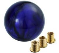 Padaodao Round Gear Knob Shift Lever Stick Shifter Ball for Most Manual Automatic Transmissions SUV Cars, Purple