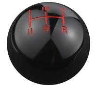 Padaodao Shifter Knob 5 Speed Transmission Handle Shift Knobs for Most Transmission Vehicles SUV Trucks, Black