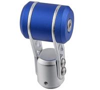 Padaodao T Type Gear Shifter Knob Aluminum Alloy Lever Stick Shift Head Car Grip Handle for Most Manual Automatic Vehicles Trucks, Dark Blue