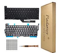 Padarsey Replacement Backlight Backlit Keyboard Compatible with MacBook Pro 16 inch with Touch Bar A2141 Released 2019 US Layout+Keyboard Screws+Screwdriver