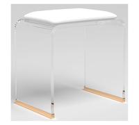 Padded Acrylic Shower ol No Assembly Needed Perfect for Bathroom & Makeup Room Comfortable and Slish Space Saving Design Lightweight &