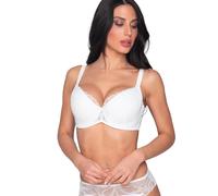 Padded balconette bra for women Luna Melody Mariage Blanc 105D