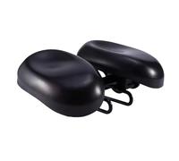 Padded Bike Seat - Adjustable, Cushion Cover with Shock Absorption | Comfortable Noseless, Saddle Pad | Soft, Replacement Bicycle Seat for Long Distance Riding, Leisure, Cycling, Outdoor Activities