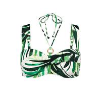 Padded bikini top for women Triumph Summer Palm Vert 38C