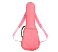 Padded Cotton Ukulele Bag, 26 27 Inch Travel Carry Case | Oxford Cloth Build, Adjustable Shoulder Strap, Two Way Zip, Front Pocket, for Boy Girl Learners and Men