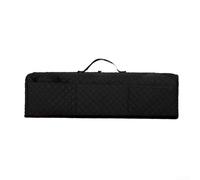 Padded Dust Cover For Die Cutting Machine, Quilted Oxford Storage Bag With Pockets, 21X6.7x5.9 Inch Protector Against Debris, For Crafting Studio Organization(Black)
