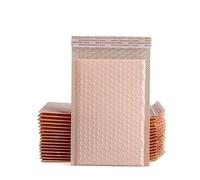 Padded Envelopes 10/25/50pcs Pink Poly Bubble Mailers Padded Envelopes Lined Wrap Polymailer Bags for Shipping Packaging Maile Self Seal(50PC,15 * 18cm)