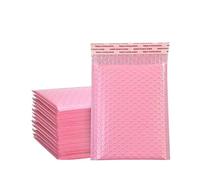 Padded Envelopes 10pcs Large Size Bubble Mailers Poly Bubble Mailer Self Seal Padded Envelopes Gift Bags Packaging Envelope Bags for Book Bubble Mailers(Pink 32x38cm)