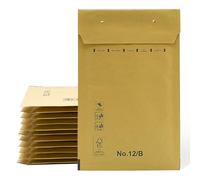 Padded Envelopes, Bubble Mailers, Kraft Bubble Padded Envelopes with Self-Seal Seal, Clothing Shipping Bags, Kraft Padded Envelopes - SIDI (120x215mm, 400 pcs)