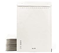 Padded Envelopes Mailing Envelopes Paper Bags with Bubble Inner White Peel and Seal Mailing Bags - Ofiturie (400 Envelopes, 350 x 470mm)