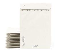 Padded Envelopes, Mailing Envelopes, Paper Bags with Bubble Inside, White, Peel and Seal Mailing Bags - Ofiturie (5 Envelopes, 220 x 340 mm)