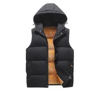 Padded Gilet for Men UK, Body Warmers for a Man, Lightweight Windproof Body Warmer Winter Thermal Quilted Gilets with Zip Pockets for Snow Ski Hiking Warm Cozy