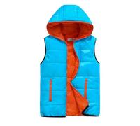 Padded Gilet for Men UK, Body Warmers for a Man, Puffer Vest with Hood Quilted Puffer Gilet Winter Warm Jacket with Zipper Pockets Quilted Puffer Padded Vest Outerwear
