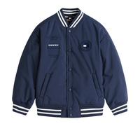 Padded Graphic Bomber Jacket - male - Tommy Hilfiger - Light Jackets - Blue - 12 Y - Kids 12 Y