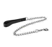 Padded handle chain dog leash Duvoplus