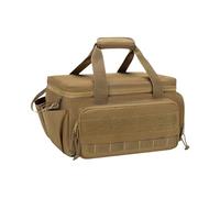 Padded Handle Tool Carrying Bag, Wide Opening and Two-Way Zipper Access Work Organizer with Elastic Band, Reinforced Stitching Tool Carrying Bag