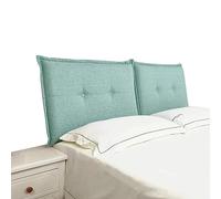 Padded Headboard Cover for Single/King/Double Beds 10cm Thick Detachable Slipcover Washable and All Inclusive Dust Protector Head Board Cover for Backrest D 100X60X10cm