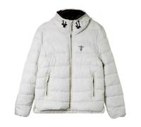Padded Hooded Jacket White Ripstop - male - Aeronautica Militare - Winter Jackets - White - XL - Jackets XL