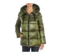 Padded Hooded Jacket with Zipper - female - Vuarnet - Winter Jackets - Green - XS - Jackets XS