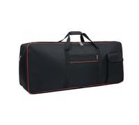 Padded Keyboard Carry Bag for RockJam RJ5061 2022-Pr | Water-resistant Oxford fabric with foam padding; helps limit scratches and minor bumps; for storage, rehearsals and travel