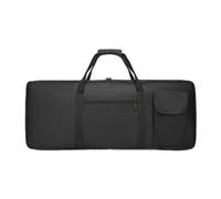 Padded Keyboard Carry Bag for RockJam RJ5061 2022-Pr | Water-resistant Oxford fabric with foam padding; helps limit scratches and minor bumps; for storage, rehearsals and travel