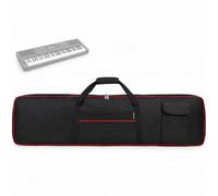 Padded Keyboard Carry Bag for Roland FP Series FP-60X 2020-present | Oxford outer and padded lining; grips and cushioned rucksack straps support travel; two pockets sort music and leads