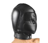 Padded Leather Hood, Medium/Large