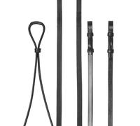 Padded leather reins for horse LeMieux Hunter