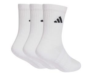 Padded mid-calf socks for kids adidas (x3) Blanc 31/33