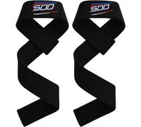 Padded Neoprene Gym Lifting Wrist Straps, 18 inch Cotton Hand Grips, for Weightlifting, Bodybuilding, Powerlifting, Strength Training & Deadlifts